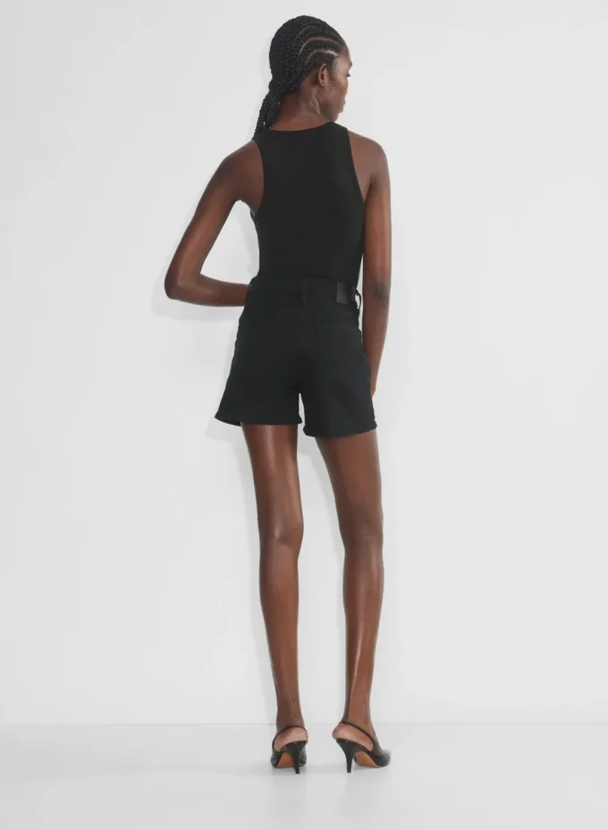 Denim Forum Die ’50s Arlo Hi Mid-Thigh Denim Short Denim Forum Die ’50s Arlo Hi Mid-Thigh Denim Short