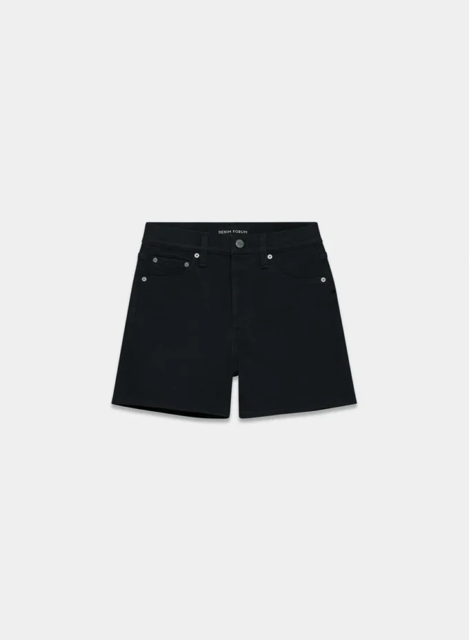 Denim Forum Die ’50s Arlo Hi Mid-Thigh Denim Short Denim Forum Die ’50s Arlo Hi Mid-Thigh Denim Short