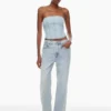Denim Forum Die 90er Jahre Debbie Denim Bustier Denim Forum Die 90er Jahre Debbie Denim Bustier