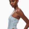 Denim Forum Die 90er Jahre Debbie Denim Bustier Denim Forum Die 90er Jahre Debbie Denim Bustier
