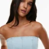 Denim Forum Die 90er Jahre Debbie Denim Bustier Denim Forum Die 90er Jahre Debbie Denim Bustier