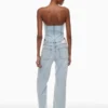 Denim Forum Die 90er Jahre Debbie Denim Bustier Denim Forum Die 90er Jahre Debbie Denim Bustier