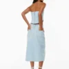 Denim Forum Die 90er Jahre Debbie Denim Bustier Denim Forum Die 90er Jahre Debbie Denim Bustier