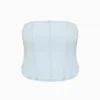 Denim Forum Die 90er Jahre Debbie Denim Bustier Denim Forum Die 90er Jahre Debbie Denim Bustier