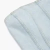 Denim Forum Die 90er Jahre Debbie Denim Bustier Denim Forum Die 90er Jahre Debbie Denim Bustier