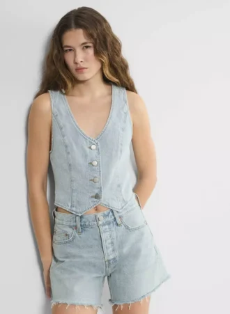 Denim Forum Die 90er-Jahre-Jeansweste Mia