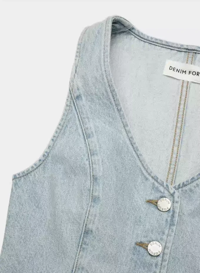 Denim Forum Die 90er-Jahre-Jeansweste Mia Denim Forum Die 90er-Jahre-Jeansweste Mia