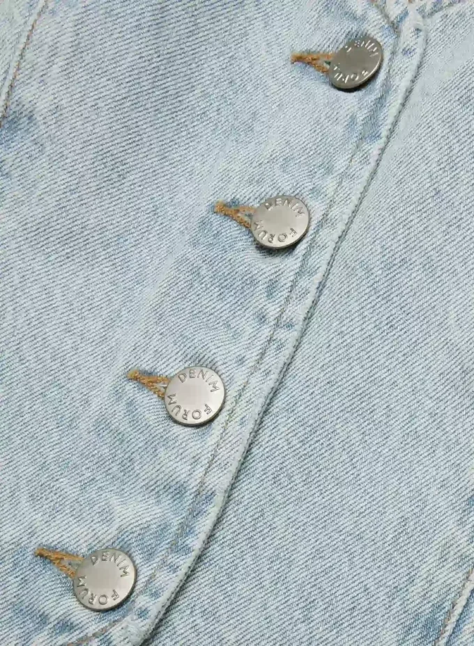 Denim Forum Die 90er-Jahre-Jeansweste Mia Denim Forum Die 90er-Jahre-Jeansweste Mia