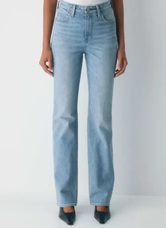 Denim Forum Die „90er Jahre Nina Hi-rise Slim Bootcut Jeans