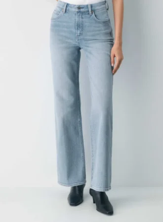 Denim Forum Die 90er Jahre Snatched Hi-Rise Wide Jean Denim Forum Die 90er Jahre Snatched Hi-Rise Wide Jean