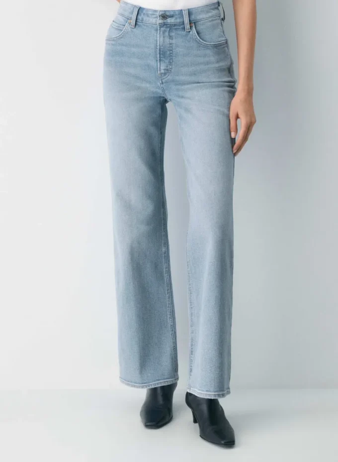Denim Forum Die 90er Jahre Snatched Hi-Rise Wide Jean Denim Forum Die 90er Jahre Snatched Hi-Rise Wide Jean