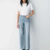 Denim Forum Die 90er Jahre Snatched Hi-Rise Wide Jean Denim Forum Die 90er Jahre Snatched Hi-Rise Wide Jean