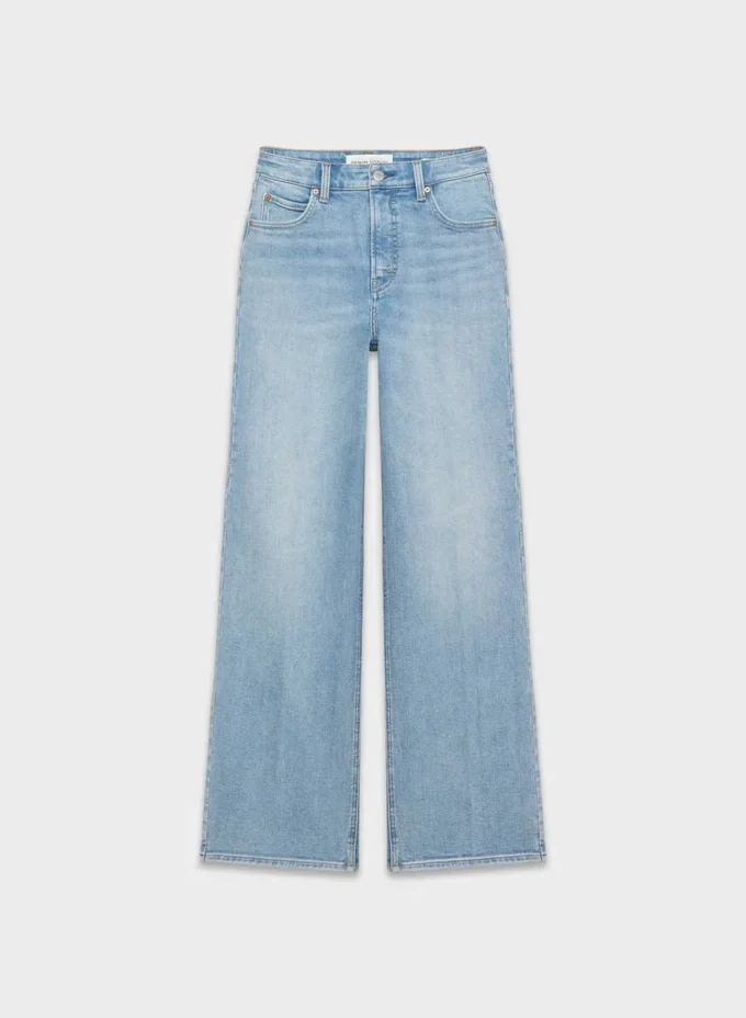 Denim Forum Die 90er Jahre Snatched Hi-Rise Wide Jean Denim Forum Die 90er Jahre Snatched Hi-Rise Wide Jean