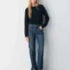 Denim Forum Die 90er Snatched Mid-Rise Straight Jean Denim Forum Die 90er Snatched Mid-Rise Straight Jean