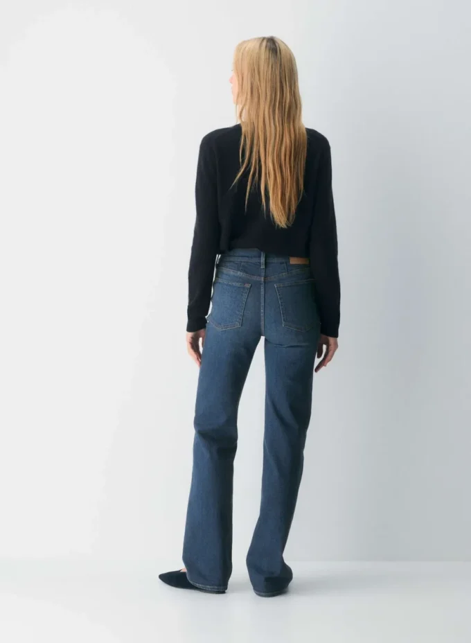Denim Forum Die 90er Snatched Mid-Rise Straight Jean Denim Forum Die 90er Snatched Mid-Rise Straight Jean