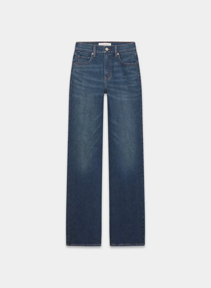Denim Forum Die 90er Snatched Mid-Rise Straight Jean Denim Forum Die 90er Snatched Mid-Rise Straight Jean