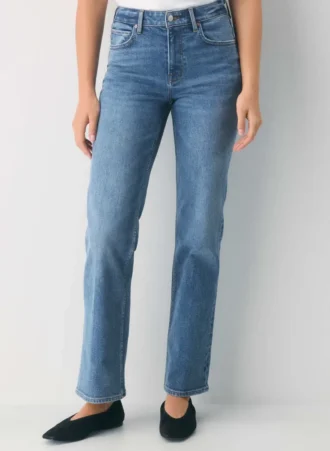 Denim Forum Die „90s Curve-Fit Hi-Rise Boot Jean