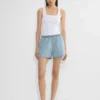 Denim Forum Die ’90s So-soft Lo-rise Denim Short Denim Forum Die ’90s So-soft Lo-rise Denim Short