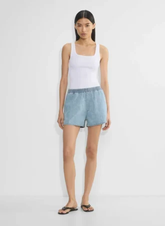 Denim Forum Die ’90s So-soft Lo-rise Denim Short