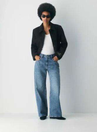 Denim Forum Die Baggy-Boyfriend-Jeans im Lo-Rise-Stil der 90er Jahre
