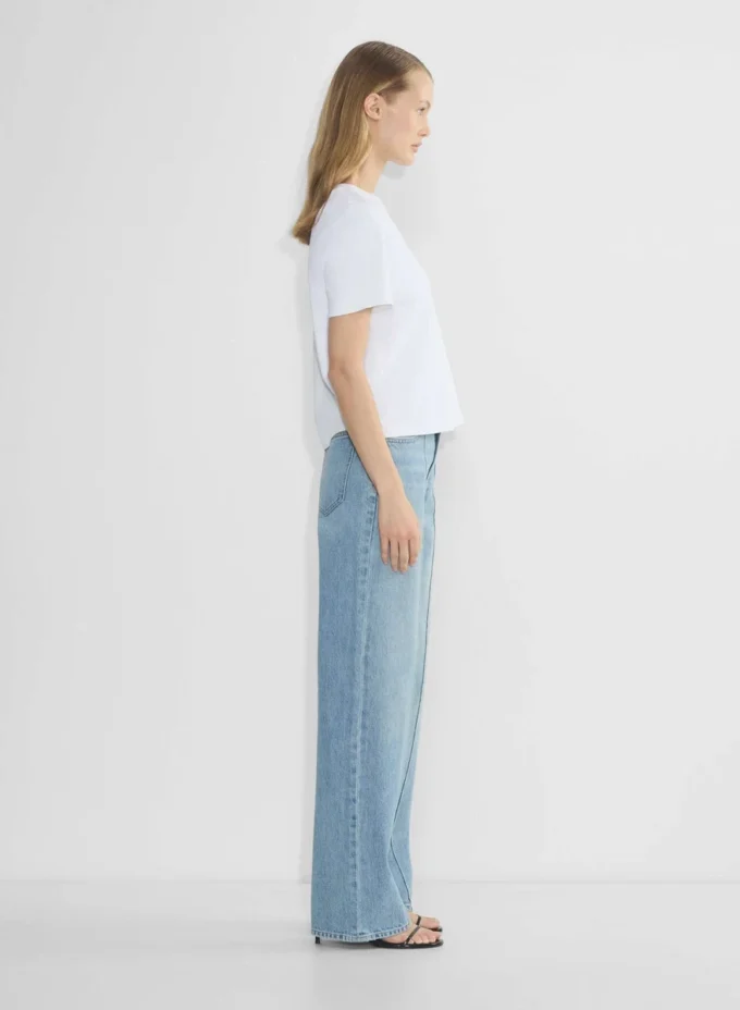 Denim Forum Die maßgeschneiderte High-Rise-Jeans im Wide-Leg-Schnitt aus den 90ern Denim Forum Die maßgeschneiderte High-Rise-Jeans im Wide-Leg-Schnitt aus den 90ern