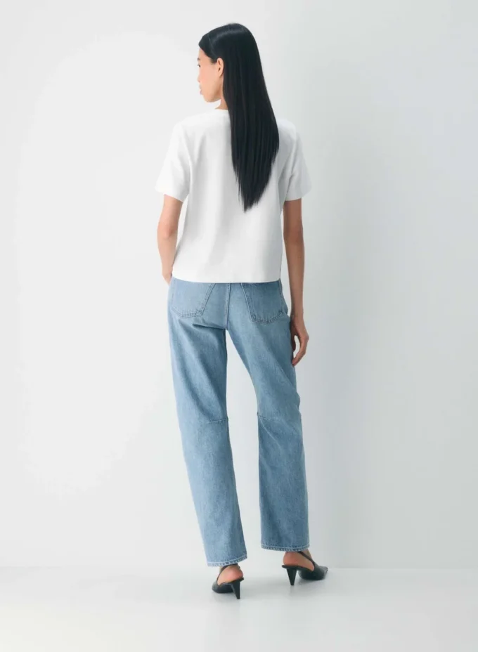 Denim Forum Die Mid-Rise-Jeans mit lockerer Passform und konisch zulaufendem Bein aus den 90ern Denim Forum Die Mid-Rise-Jeans mit lockerer Passform und konisch zulaufendem Bein aus den 90ern