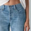 Denim Forum Die Mid-Rise-Jeans mit lockerer Passform und konisch zulaufendem Bein aus den 90ern Denim Forum Die Mid-Rise-Jeans mit lockerer Passform und konisch zulaufendem Bein aus den 90ern
