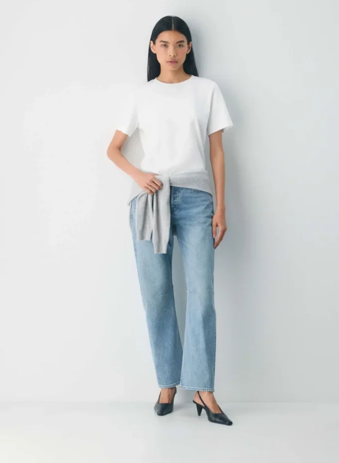 Denim Forum Die Mid-Rise-Jeans mit lockerer Passform und konisch zulaufendem Bein aus den 90ern Denim Forum Die Mid-Rise-Jeans mit lockerer Passform und konisch zulaufendem Bein aus den 90ern