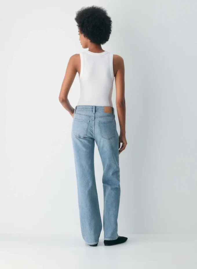 Denim-Forum Die Nico Super Lo-rise Straight Jean Denim-Forum Die Nico Super Lo-rise Straight Jean
