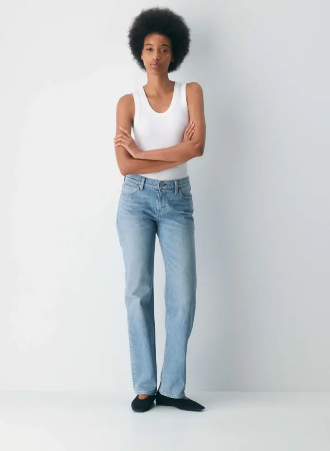 Denim-Forum Die Nico Super Lo-rise Straight Jean Denim-Forum Die Nico Super Lo-rise Straight Jean