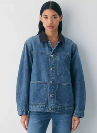 Denim Forum Die Workwear-Jeanshemdjacke