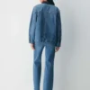 Denim Forum Die Workwear-Jeanshemdjacke Denim Forum Die Workwear-Jeanshemdjacke