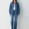 Denim Forum Die Workwear-Jeanshemdjacke Denim Forum Die Workwear-Jeanshemdjacke