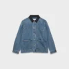 Denim Forum Die Workwear-Jeanshemdjacke Denim Forum Die Workwear-Jeanshemdjacke