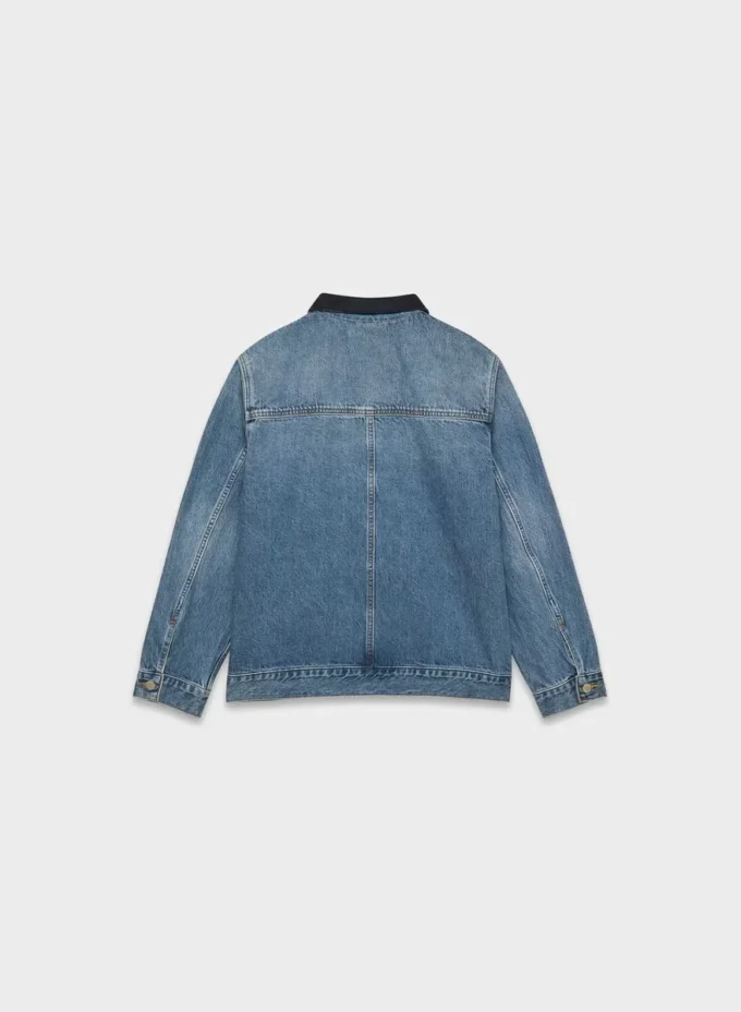 Denim Forum Die Workwear-Jeanshemdjacke Denim Forum Die Workwear-Jeanshemdjacke