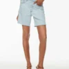 Denim Forum Die Yoko Hi-rise Mid-thigh Denim Short Denim Forum Die Yoko Hi-rise Mid-thigh Denim Short