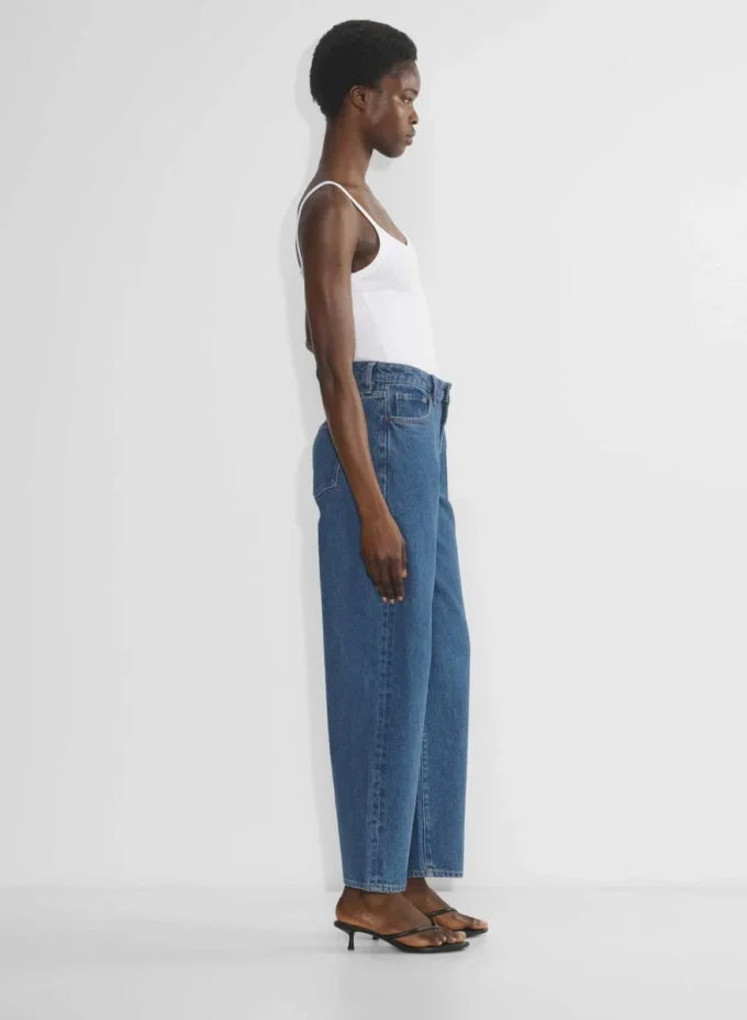 Denim Forum Kai Curve-Fit Relaxed Mid-Rise Barrel Jean Denim Forum Kai Curve-Fit Relaxed Mid-Rise Barrel Jean