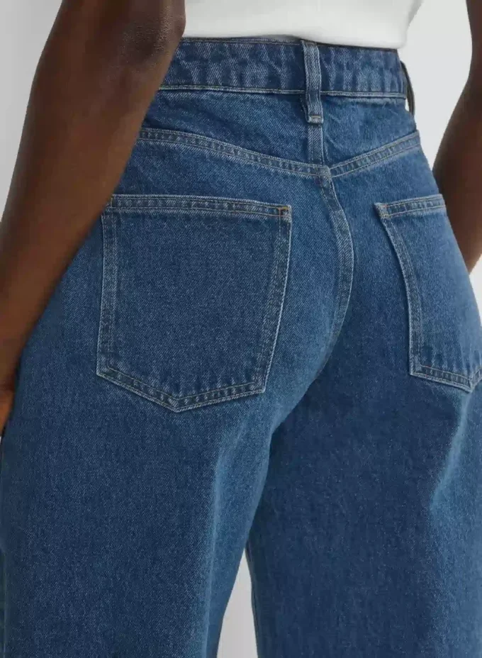 Denim Forum Kai Curve-Fit Relaxed Mid-Rise Barrel Jean Denim Forum Kai Curve-Fit Relaxed Mid-Rise Barrel Jean
