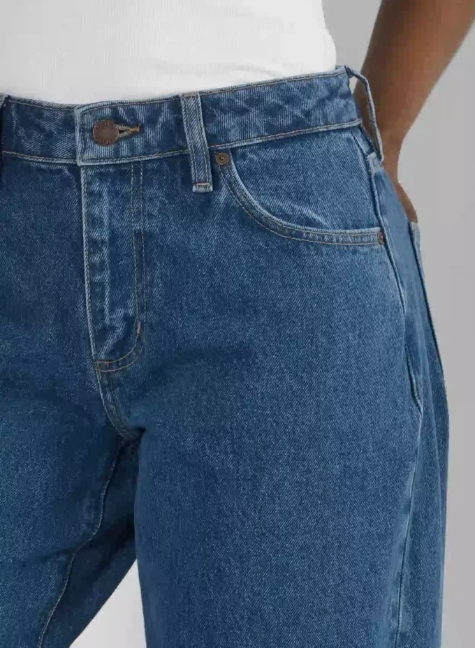 Denim Forum Kai Curve-Fit Relaxed Mid-Rise Barrel Jean Denim Forum Kai Curve-Fit Relaxed Mid-Rise Barrel Jean