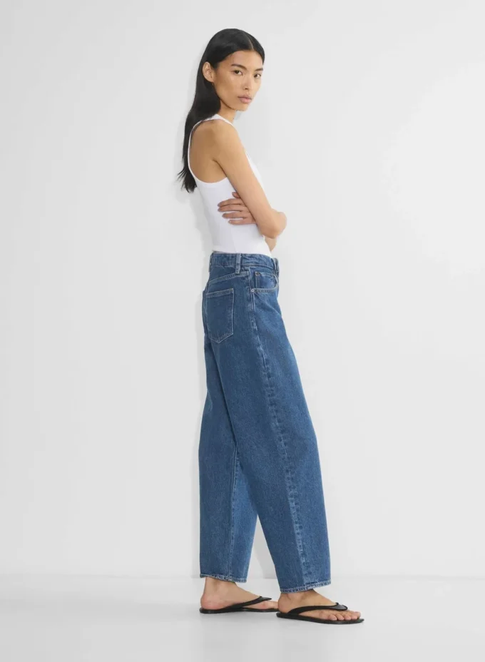 Denim Forum Kai Relaxed Mid-rise Barrel Jean Denim Forum Kai Relaxed Mid-rise Barrel Jean