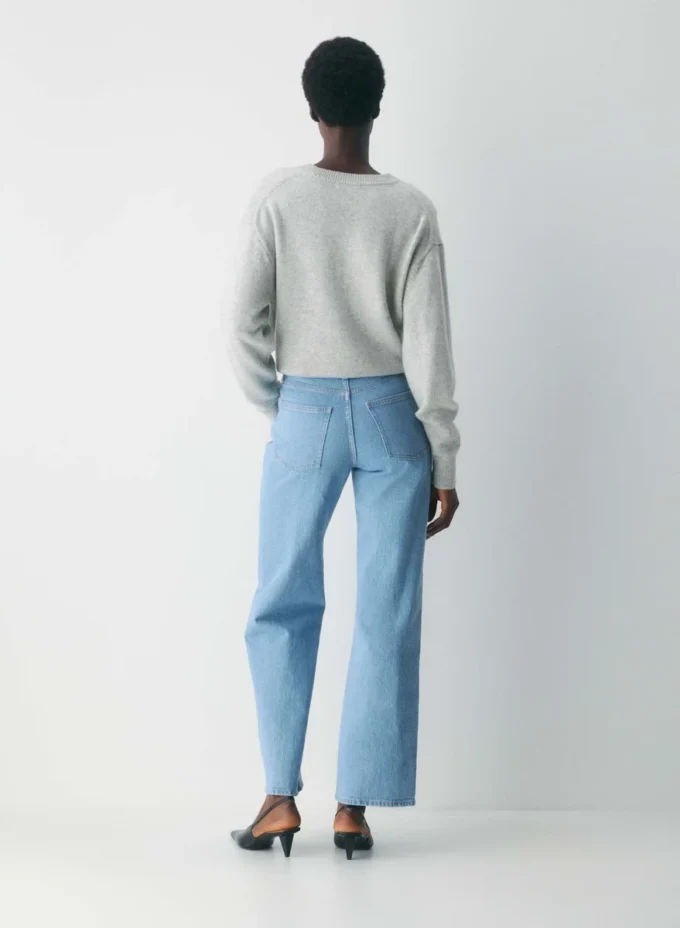 Denim Forum Lana Curve-Fit Mid-Rise Wide Jean Denim Forum Lana Curve-Fit Mid-Rise Wide Jean