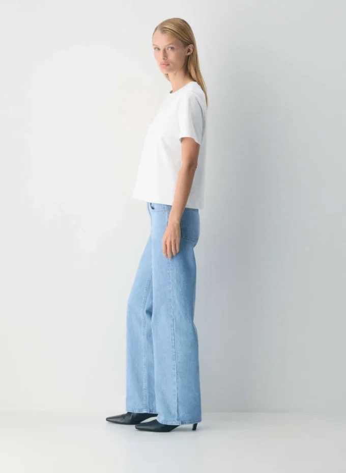 Denim Forum Lana Mid-rise Wide Jean Denim Forum Lana Mid-rise Wide Jean