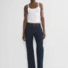 Denim Forum Salma Curve-Fit Super Lo-Rise Baggy Jeans Denim Forum Salma Curve-Fit Super Lo-Rise Baggy Jeans