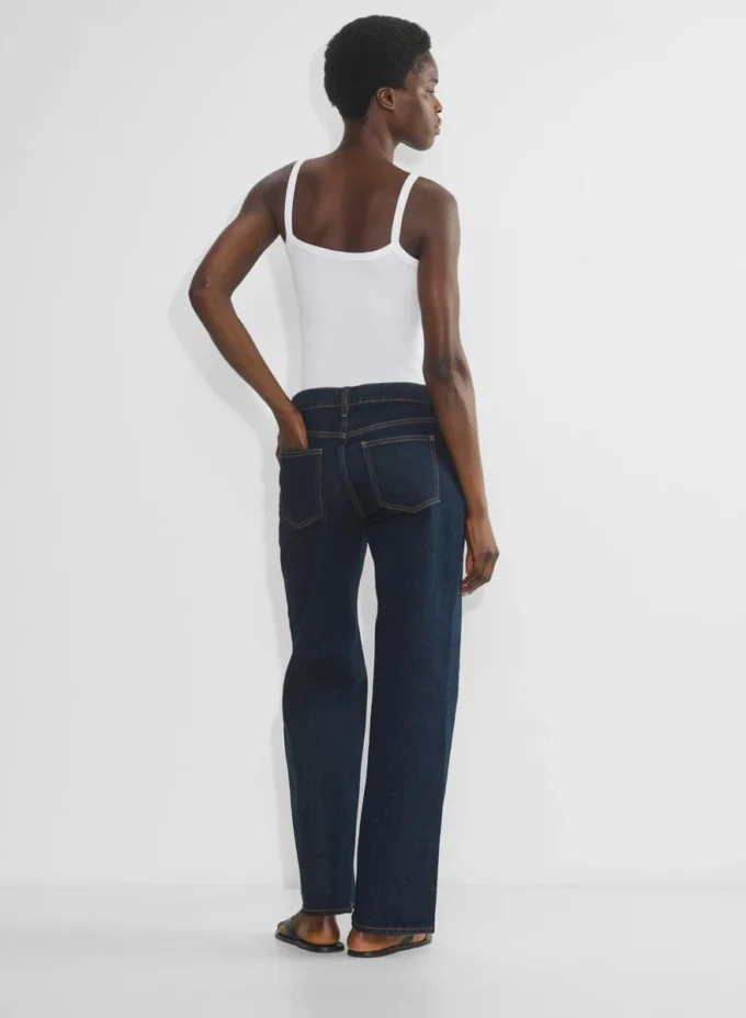 Denim Forum Salma Curve-Fit Super Lo-Rise Baggy Jeans Denim Forum Salma Curve-Fit Super Lo-Rise Baggy Jeans