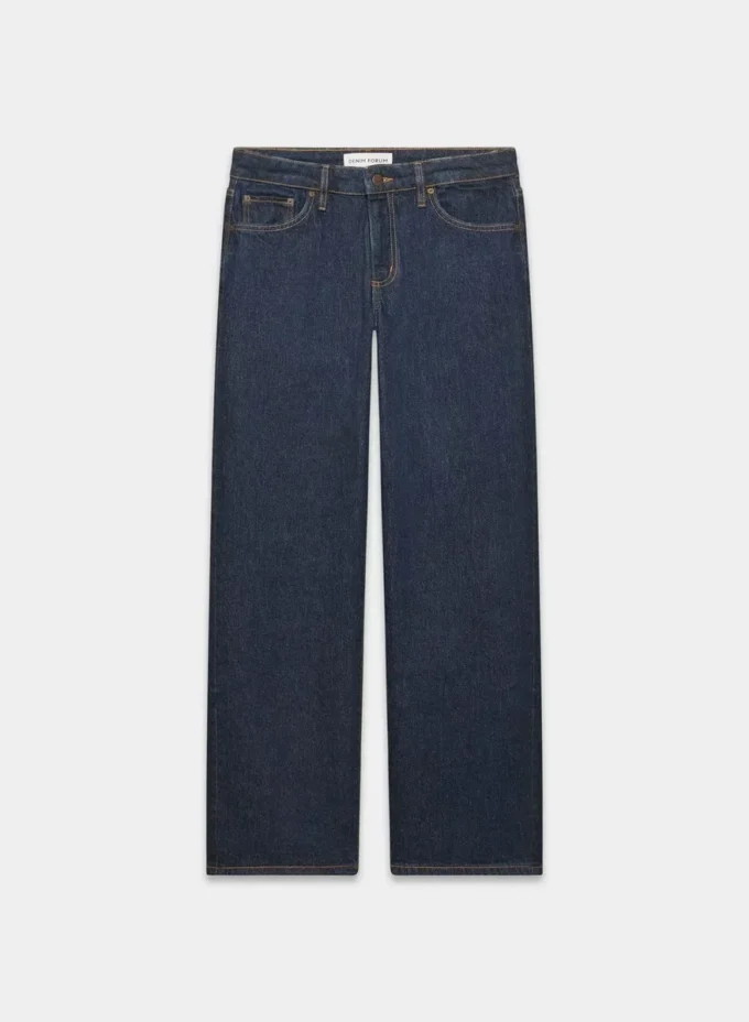 Denim Forum Salma Curve-Fit Super Lo-Rise Baggy Jeans Denim Forum Salma Curve-Fit Super Lo-Rise Baggy Jeans