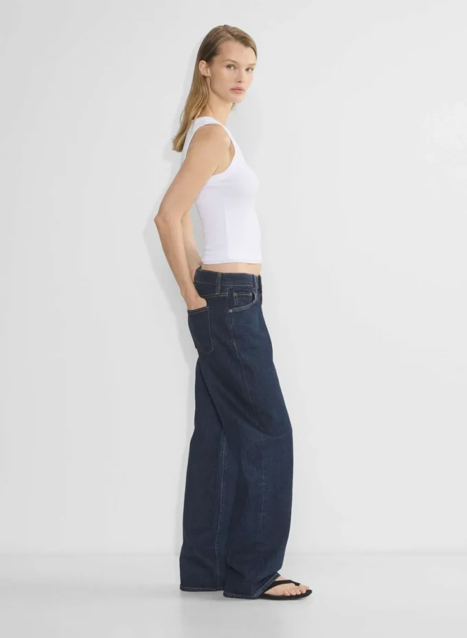 Denim Forum Salma Super Lo-rise Straight Jean Denim Forum Salma Super Lo-rise Straight Jean