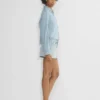 Denim Forum The ’80s Comfy Waist Denim Shirt Denim Forum The ’80s Comfy Waist Denim Shirt