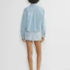 Denim Forum The ’80s Comfy Waist Denim Shirt Denim Forum The ’80s Comfy Waist Denim Shirt