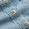 Denim Forum The ’80s Comfy Waist Denim Shirt Denim Forum The ’80s Comfy Waist Denim Shirt