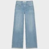 Denim Forum The Farrah Lo-rise Wide Jean